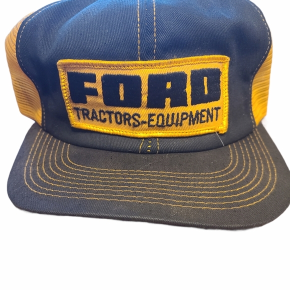 Rare Ford Tractor KBrand Snap Back Trucker Hat - Picture 1 of 9